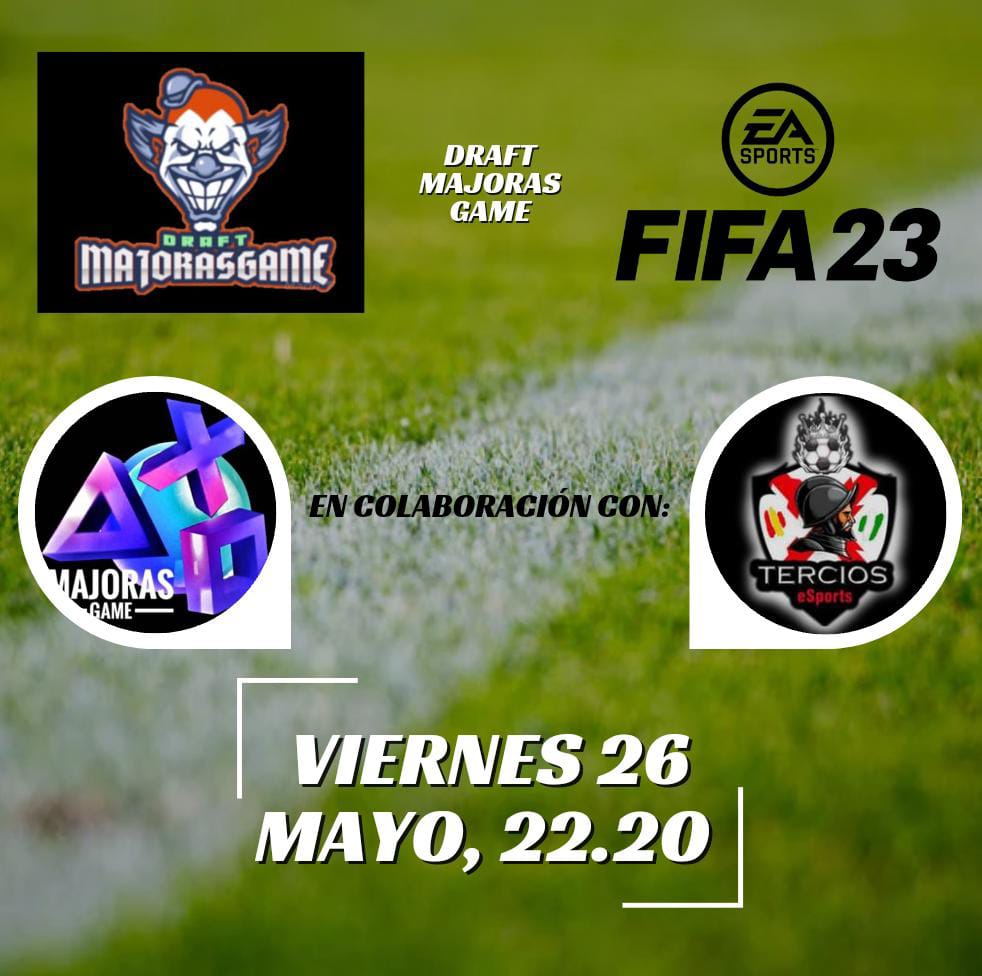 🔴 CERRAMOS INSCRIPCIONES 
📅 VIERNES 19
      ELECCIÓN DE JUGADORES 
      Horario  :  23:00
📣📢  Por nuestro canal de twich  twitch.tv/majoras_game?s…
⚽️. Equipo colaborador 
   @terciosesports