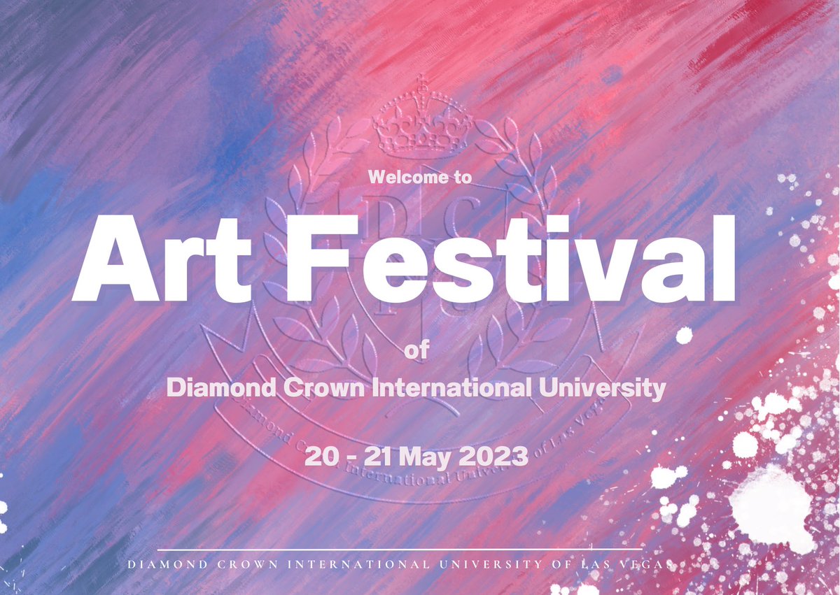 DCIU_Official's tweet photo. Event 2
#ArtFestival_DCIU

เทศกาลศิลปะที่ใหญ่ที่สุดในมหาวิทยาลัยไดมอนคราวน์
สมารถเข้าชมฟรีทั้งบุคคลภายนอกและนักศึกษา

วันที่ : 20-21 พฤษภาคม 2023
ช่วงเวลา : 10:00 AM - 10:00 PM
สถานที่ : ลานหน้าคณะศิลปะกรรมศาสตร์

รายละเอียดกิจกรรม : https://t.co/cG4AHZlZVA https://t.co/JCYsxKrT3Q