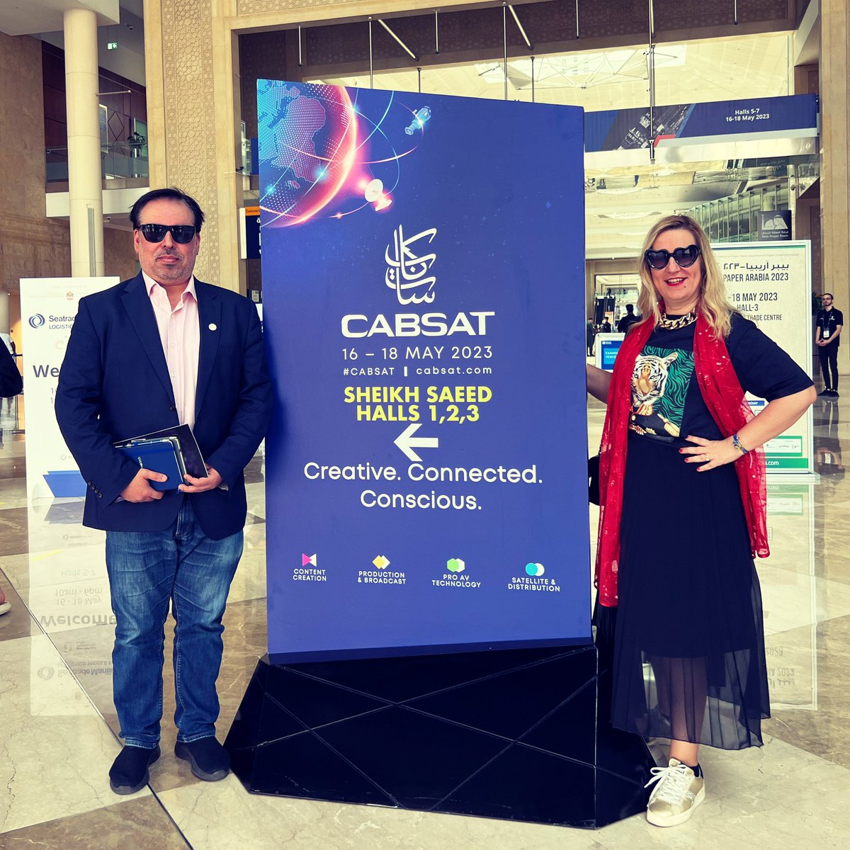 maria_aguete's tweet image. This week meet us at @CABSATofficial #Dubai #CABSAT2023 @OmdiaHQ