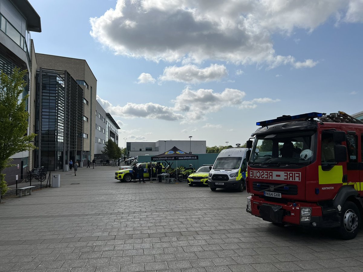 Huntington crew are at <a href="/york_college/">York College & University Centre</a> today supporting actions have consequences.