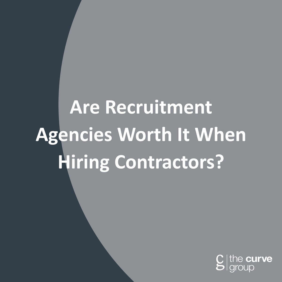 thecurvegroup's tweet image. Are Recruitment Agencies worth it when hiring Contractors? The short answer is YES, absolutely! 
Find out more: ‘How Much Do Recruitment Agencies Charge For Contractors?’: thecurvegroup.co.uk/how-much-do-re…
#contractors #contractorrecruitment #contractoragency #msp #IR35 #offpayroll