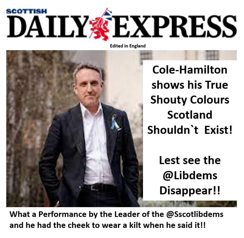 borderscotguy's tweet photo. @scotlibdems Oh dear #ColeHamilton, thank goodness you block me !!! Whats ure next job ? @leeandersonmp `s bag man?
@STVColin @skynewsniall @magnusllewellin @theSNPMedia @Channel4News @krishgm @KayBurley @ConnorGillies @ScotNational https://t.co/gImgTMNXIt