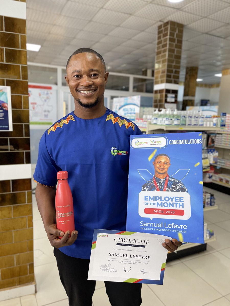 Innovarx Global Health on Twitter "Proudly presenting our Employee of