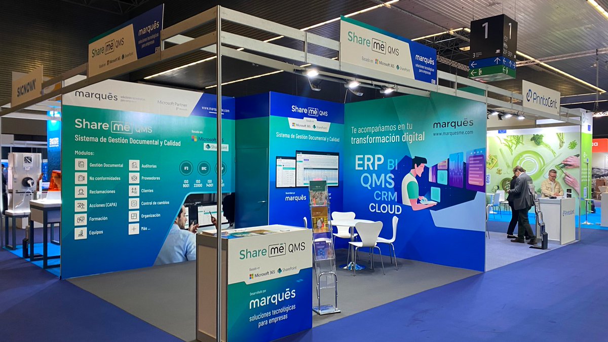 Marqués | Soluciones Tecnológicas para Empresas (@marquesme_) on Twitter photo ¡Arranca <a href="/expofoodtech/">Expofoodtech</a> en #Bilbao! Tres intensos días para aprender y compartir las últimas tendencias en innovación de la cadena alimentaria.
¡Os esperamos en el stand E500!
#F4F2023 #alimentación #sostenibilidad #transformacióndigital ¡Arranca <a href="/expofoodtech/">Expofoodtech</a> en #Bilbao! Tres intensos días para aprender y compartir las últimas tendencias en innovación de la cadena alimentaria.
¡Os esperamos en el stand E500!
#F4F2023 #alimentación #sostenibilidad #transformacióndigital
