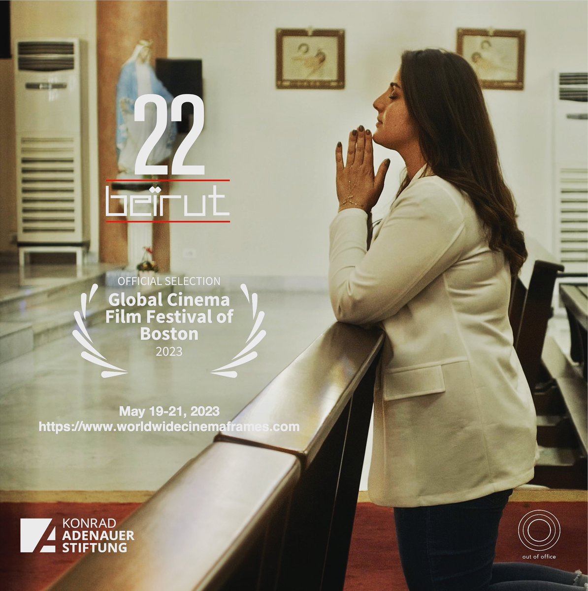 bettercallkohl's tweet photo. The 8th Global Cinema Film Festival kicks off this Friday, May 19, 2023 with VOD of my doco "Beirut 22"

https://t.co/nednratV0N

The @GCFFboston is committed to spotlighting films that make us care. Go watch and support!

#film #festival #refugees #education 
@KAS_Lebanon https://t.co/TNu9UA9pNf