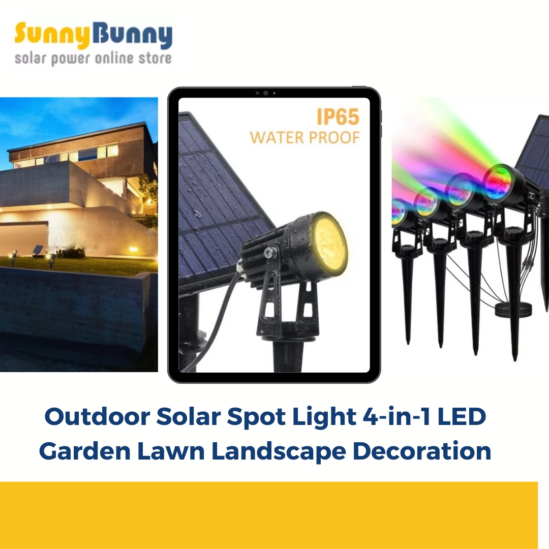 sunnybunnysolar's tweet image. Brighten your outdoor space with our solar spotlight! Perfect for parks, lawns, &amp;amp; tree decor ☀️🌳🌻. 4-in-1 LED garden lawn landscape decoration, adjustable 270° angle!
🔗 sunnybunny.com.au/solar-garden-l…

#sunnybunnysolar #SolarSpotlight #OutdoorLighting #GardenDecoration #EnergySavin...