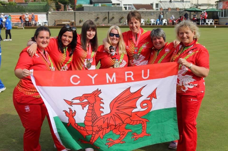 BowlsWales's tweet photo. ⏮️ THROWBACK
Four years ago today the Welsh women’s fours won a Gold Medal at the Atlantic Championships held in Cardiff 🥇 https://t.co/irlEOVLEVT