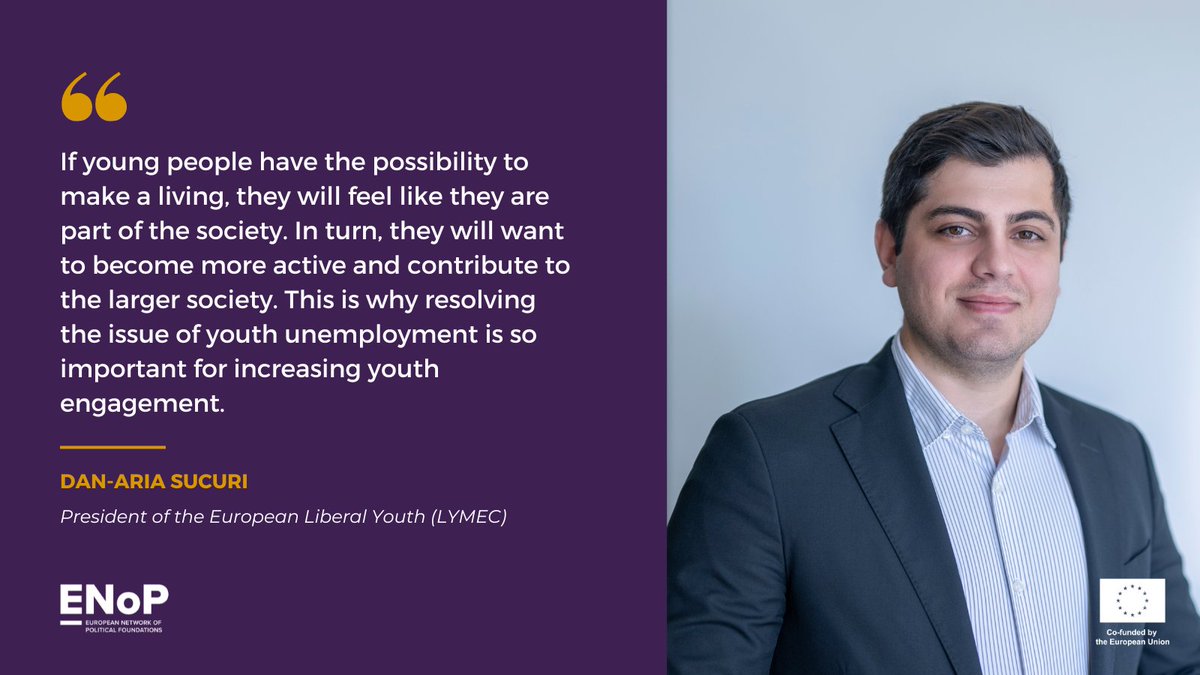 EU_ENoP's tweet photo. 🟢 Live from the #ENoPForum:

@Danaascu, President of @LYMEC on the importance of resolving #youth unemployment ⬇️ https://t.co/nyNOsWmZxD