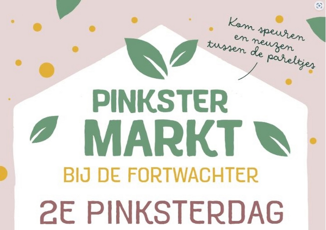 Op 2e Pinksterdag is er een gezellige Pinkstermarkt Bij de Fortwachter op Fort Jutphaas. Kom maandag 29 mei speuren en neuzen tussen de pareltjes in Nieuwegein. #bijdefortwachter #nieuwegein  tinyurl.com/2kmobsqv