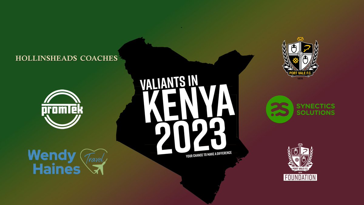 Port Vale Foundation (@pvfcfoundation) on Twitter photo 🇰🇪 | Valiants in Kenya 2023 Quiz Night
A massive thank you to everyone who attended the evening and a special mention to one of our sponsors <a href="/Promtek/">Promtek Limited</a> and thanks to <a href="/TripsInAfrica/">African Adventures</a>
On the night we raised an amazing £1000!
#PVFC | #PVFCFoundation 🇰🇪 | Valiants in Kenya 2023 Quiz Night
A massive thank you to everyone who attended the evening and a special mention to one of our sponsors <a href="/Promtek/">Promtek Limited</a> and thanks to <a href="/TripsInAfrica/">African Adventures</a>
On the night we raised an amazing £1000!
#PVFC | #PVFCFoundation