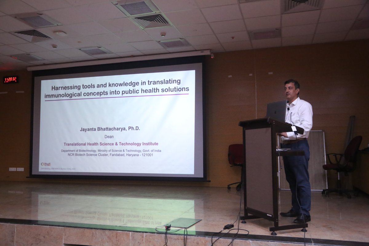 icmrnirwoh's tweet photo. DHR course on 'Harnessing the Power of Immunology in Medicine: Tools, Translation &amp; Therapy' (#HPIM2023) was inaugurated by Dr Jayanta Bhattacharya (THSTI) with overview on identifying, development &amp; optimizing broadly neutralizing antibody based therapeutics for HIV &amp; SARS-CoV-2 https://t.co/hkz7ELCdpd