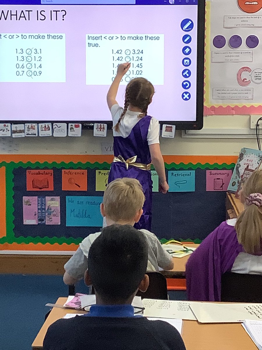NPSMrsHandMrsD's tweet photo. More Romans showing off their knowledge of inequalities. Are they greater than , less than or equal to? #NPSMaths #NPSHistoryDay https://t.co/iStcftmibd
