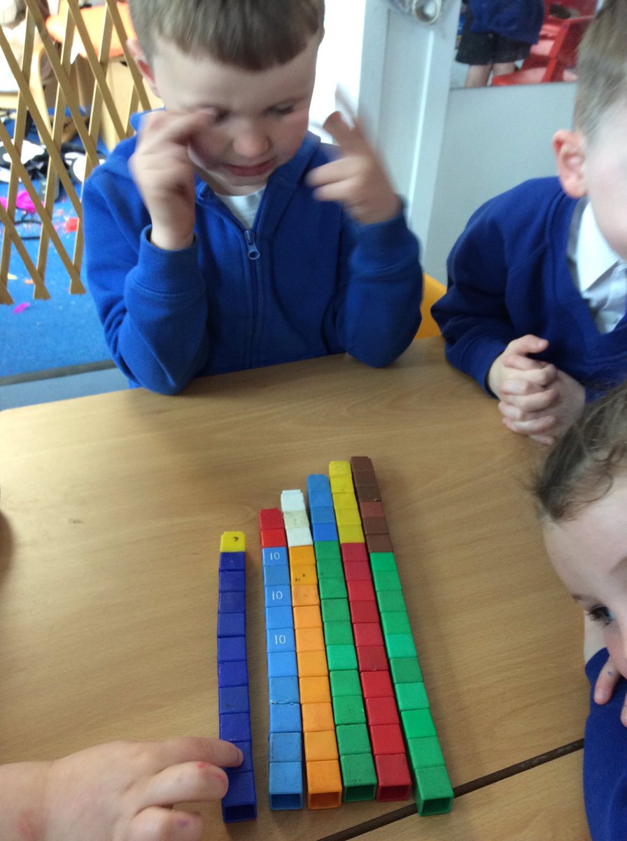 Parkfield's tweet photo. #EYFS We have been busy investigating in maths. The children have used super #stemsentences to explain their understanding! We experimented with different resources and discussed our understanding. https://t.co/hz9iQBRSZf