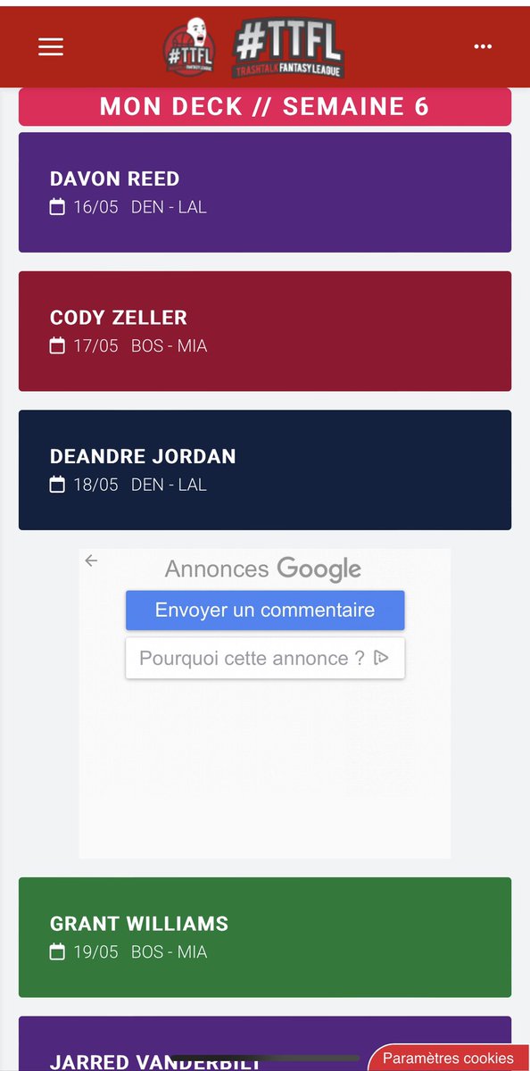 Merci les gars, grâce à vous on peut se remettre à prépick sans se soucier du monde espion. Grosse semaine à venir 🔥