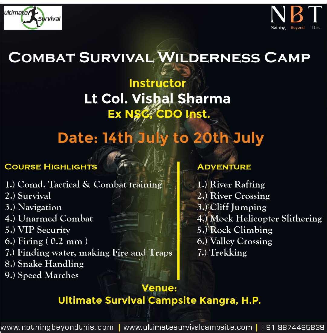 Unity_flame_run's tweet photo. Unlock Your Inner Warrior
Master the Wild
Defy the Odds
.
.
.
Unleash Your Survival Skills, Conquer Challenges and Thrive at our Combat Survival Wilderness Camp !

Register now : https://t.co/6Du4F61jg1 https://t.co/F5DG2ylCj6