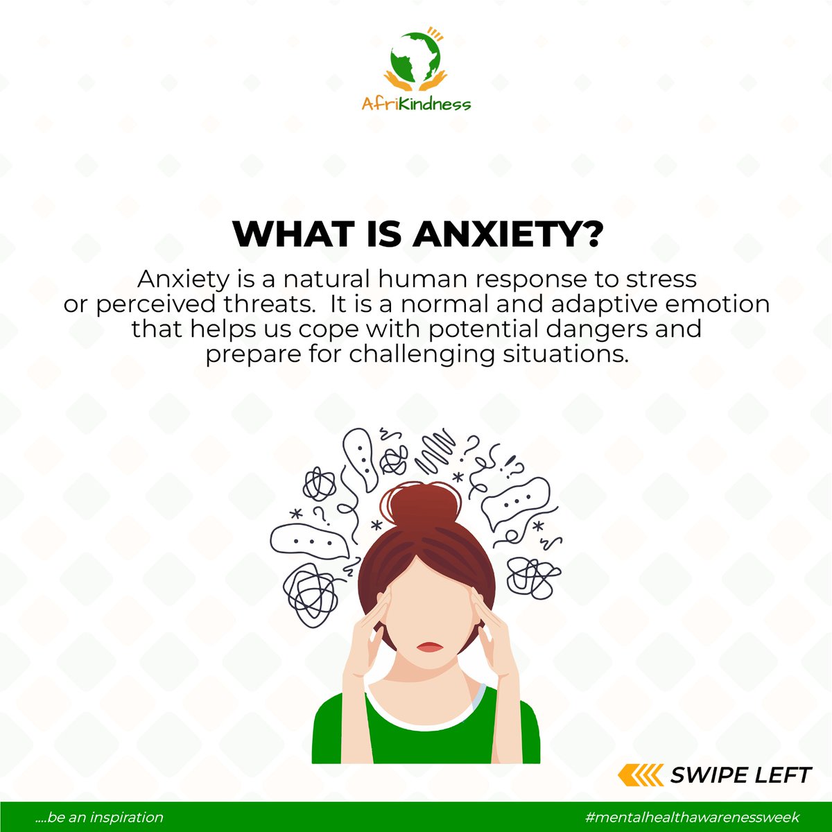 afrikindness's tweet photo. Anxiety and mental health are important topics that affect many individuals worldwide...
#Afrikindness #beaninspiration #beaninspirationtoothers #mentalhealth #MentalHealthAwareness #mentalhealthawarenessweek2023 https://t.co/mOBzA6FWXA
