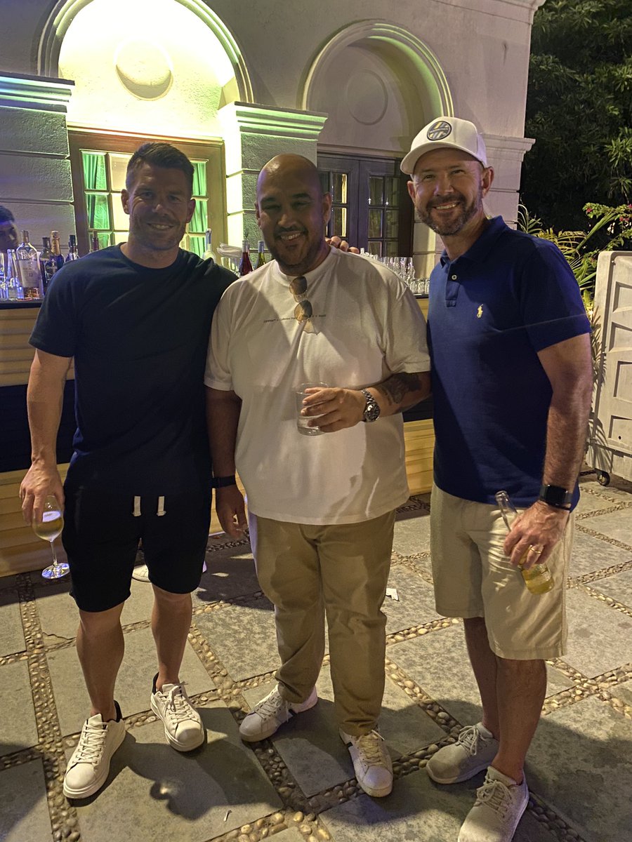 NjtheSeth's tweet photo. Great day of Golf and cricket !! 
A swing is a swing 

#keypartnerships 

@RickyPonting @davidwarner31 @AndDlf https://t.co/U2BYXBcJux