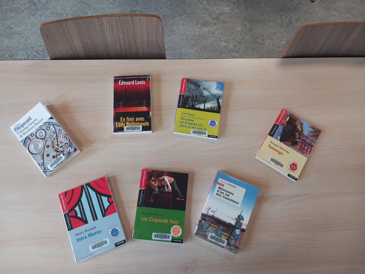 CDI_LPGARROS's tweet photo. Nouveautés de Mai au CDI du @Lycée https://t.co/q4ExYghwp8