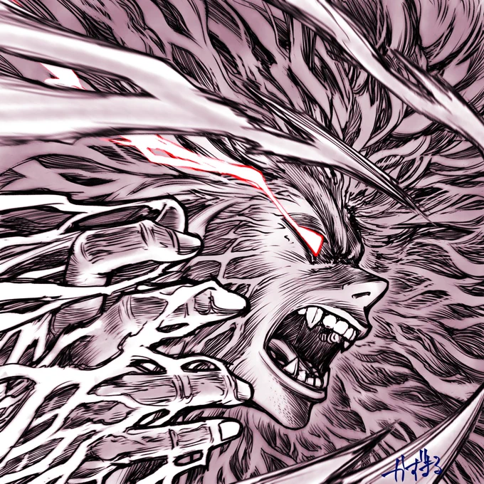 #これを見た人は横顔の画像を貼れ  意外と横顔描いてた!(*'Д`)