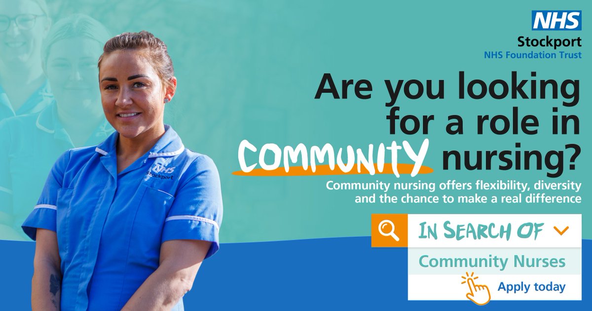 Are you passionate about healthcare and making a real difference in people's lives? Join Stockport NHS Foundation Trust as a Community Nurse! 🏥 Enquire to find out more here ➡️ just-r.com/stockport-gene…