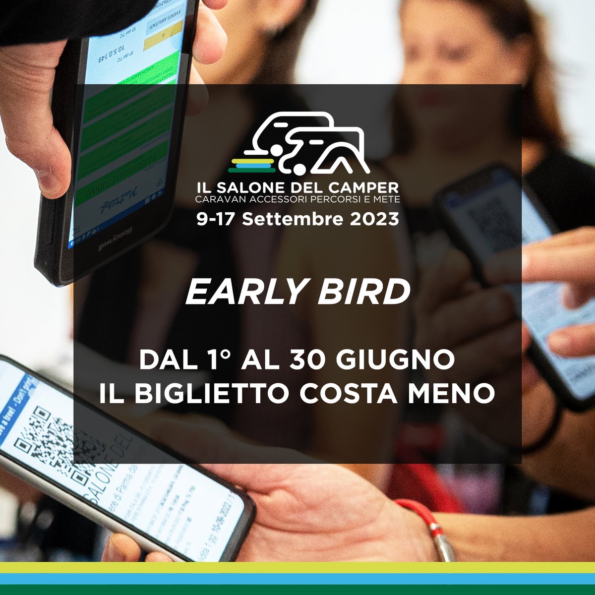 Acquistando online eviterete le file e potrete godervi la visita in tranquillità, in più con l'EARLY BIRD risparmiate sul biglietto!  

Dal 1 al 30 giugno, potrete approfittare di uno scontistica dedicata:  

&gt; 8€ per i giorni feriali  
&gt; 10€ per i festivi

Vi aspettiamo!
