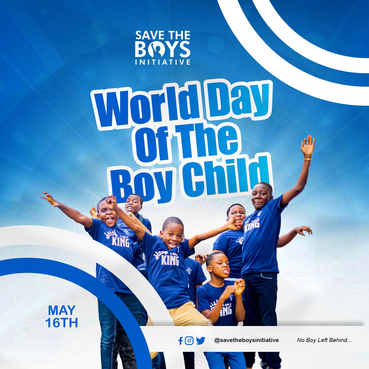 SavetheBoysIni1's tweet photo. Happy World Day of the Boy Child🕺🏿🕺🕺
Dear Boy, You are dearly loved and valued!
Keep shinning as starts and illuminate your world
Continue to live positive lives and make global impacts. You are a King 👑
You are cherished.
CONGRATULATIONS!
Ebuka Ede
Boys Coach
#savetheboy https://t.co/TGWQNgIm0b