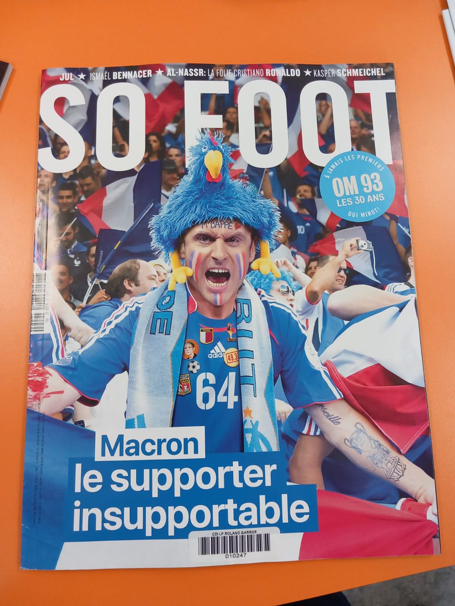 CDI_LPGARROS's tweet photo. Nouveau périodique et son magazine gratuit au CDI du LP Roland Garros de Toulouse. https://t.co/OunAXk8dZD