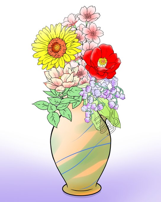 「植木鉢 花瓶」のTwitter画像/イラスト(新着)｜2ページ目