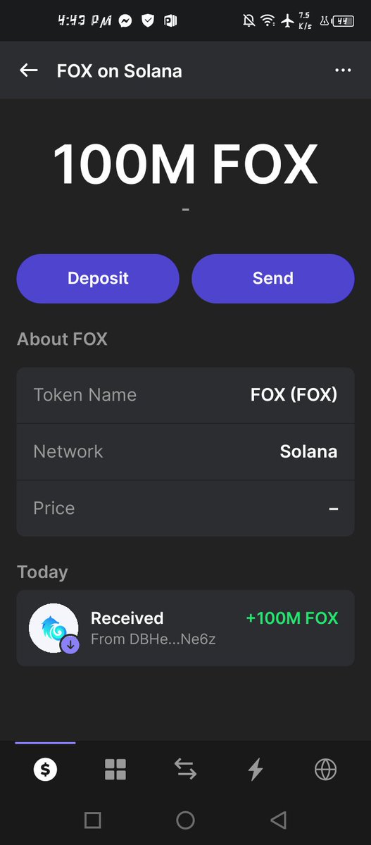 ShubaInu's tweet photo. @foxcoinsol Thanks for the $FOX!!!!
I got it 😘♥️♥️♥️♥️♥️ https://t.co/IKmRypaguW