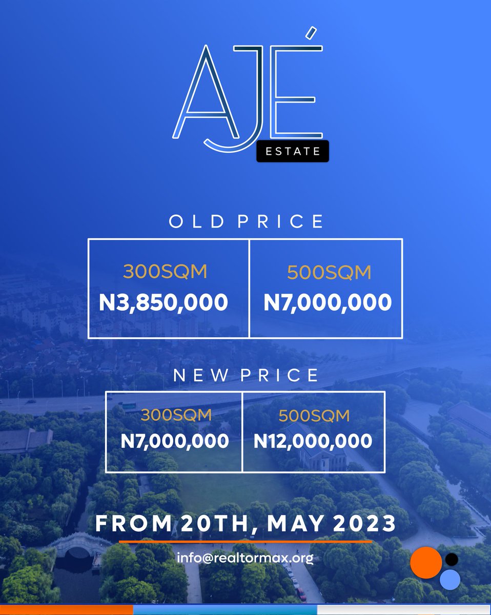 RealtormaxI's tweet photo. 4 DAYS AND COUNTING!!!!!! Be a part of the action now........
#lagos #latestgist #instagram #ajeestate #lekki #ibejulekki #realtormax #thewealthyresidence https://t.co/lRFU3K7NSo