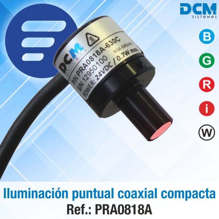 DCMSistemes's tweet image. 💡PRA Iluminación puntual coaxial compacta 

🌈Disponibles  en una amplia gama de longitudes de onda y longitudes y contienen la  tecnología iBlueDrive

🔝 PRA0818A
dcmsistemes.com/es/productos/p…

#visionartificial  #iluminacionled #puntual #coaxial #dcmsistemes #ibluedrive