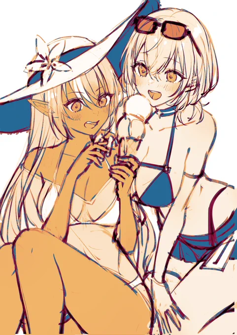 水着ノエフレ