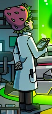 DragomirCata14's tweet photo. This strawberry head guy is Human DNA and he is acting really strange based on his fist. Is he angry? Is he happy? Is the cloning process doing well? https://t.co/JK6NyskMYS