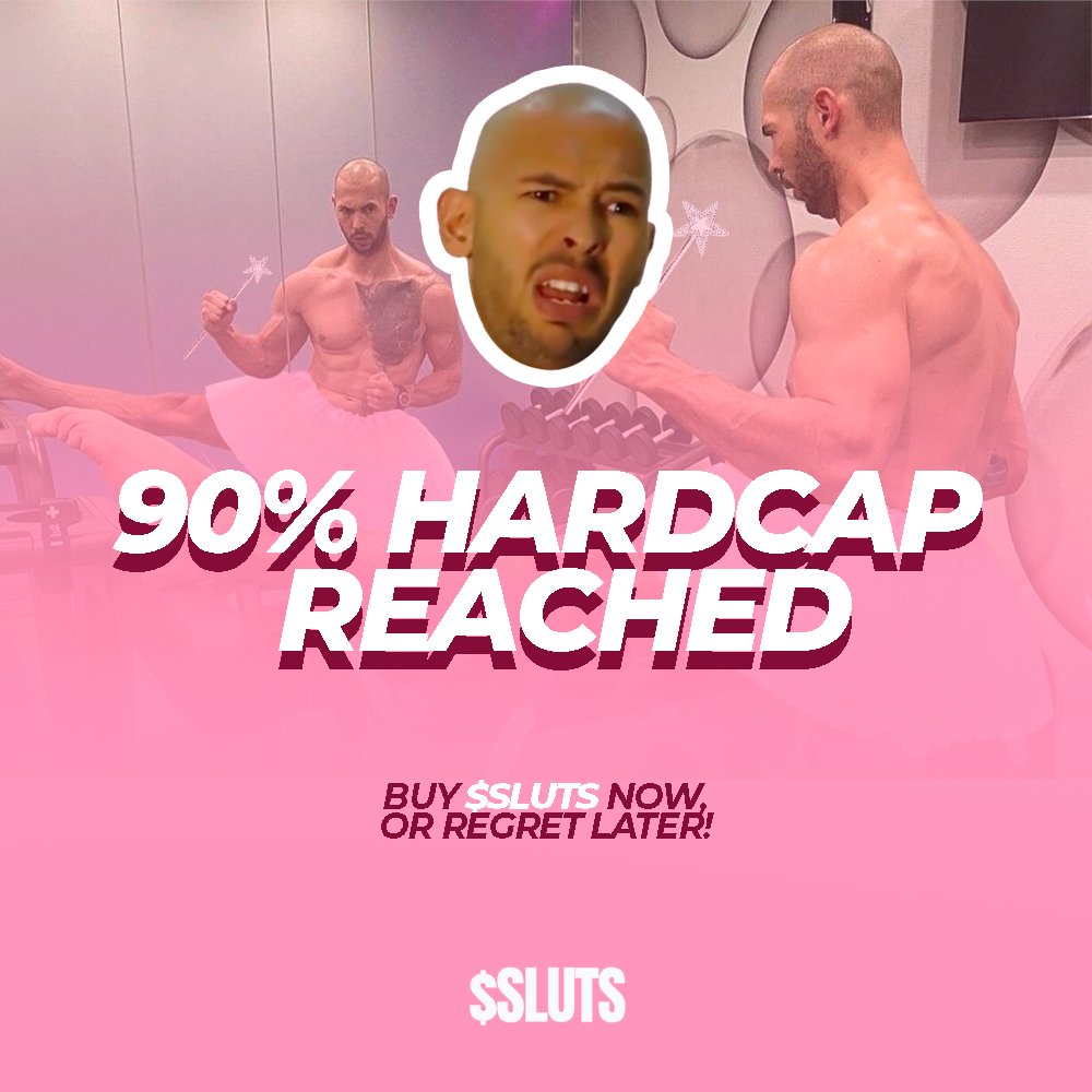 slutscoin_erc's tweet image. $SLUTS is LIVE!🎀

Andrew Tate lead us to the moon!📈

Claim your $SLUTS on:
🔗sluts.claims

#SLUTS $SLUTS #BEN $BEN #FCKBEN #PEPE $PEPE #MEMECOIN #Uniswap #Degen #miladys #1000x #WP #TATE $TATE #ERC20 #altcoin #altcoinseason #ETH #BTC