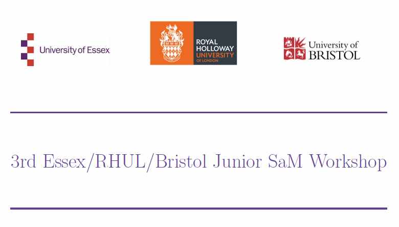 The Third Junior SaM workshop will take place on Zoom on May 23rd and 24th at 2:00-7:30 pm UK time. The workshop brings together 12 junior researchers to present their work in the area of Search and Matching Labour Macro Econ. You are invited to attend! 
sites.google.com/view/essexrhul…