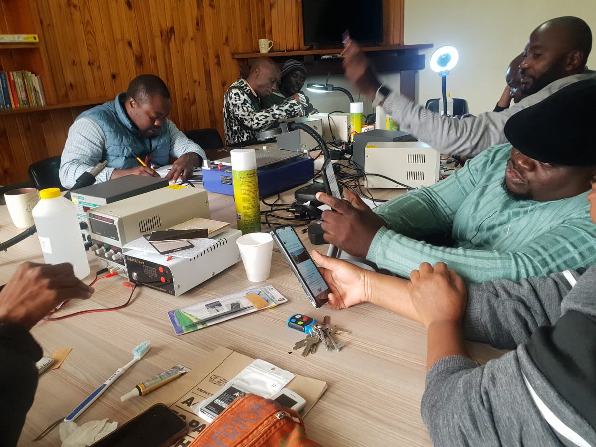 RDisabled's tweet photo. 1st group of refugees with disabilities completing their Electronic Repair Training... Yes, they now need their own tools to start working and training fellow disabled from their communities... We really can’t thank @UNHCRInnovation enough for supporting changing lives. https://t.co/XnvxVVK60B