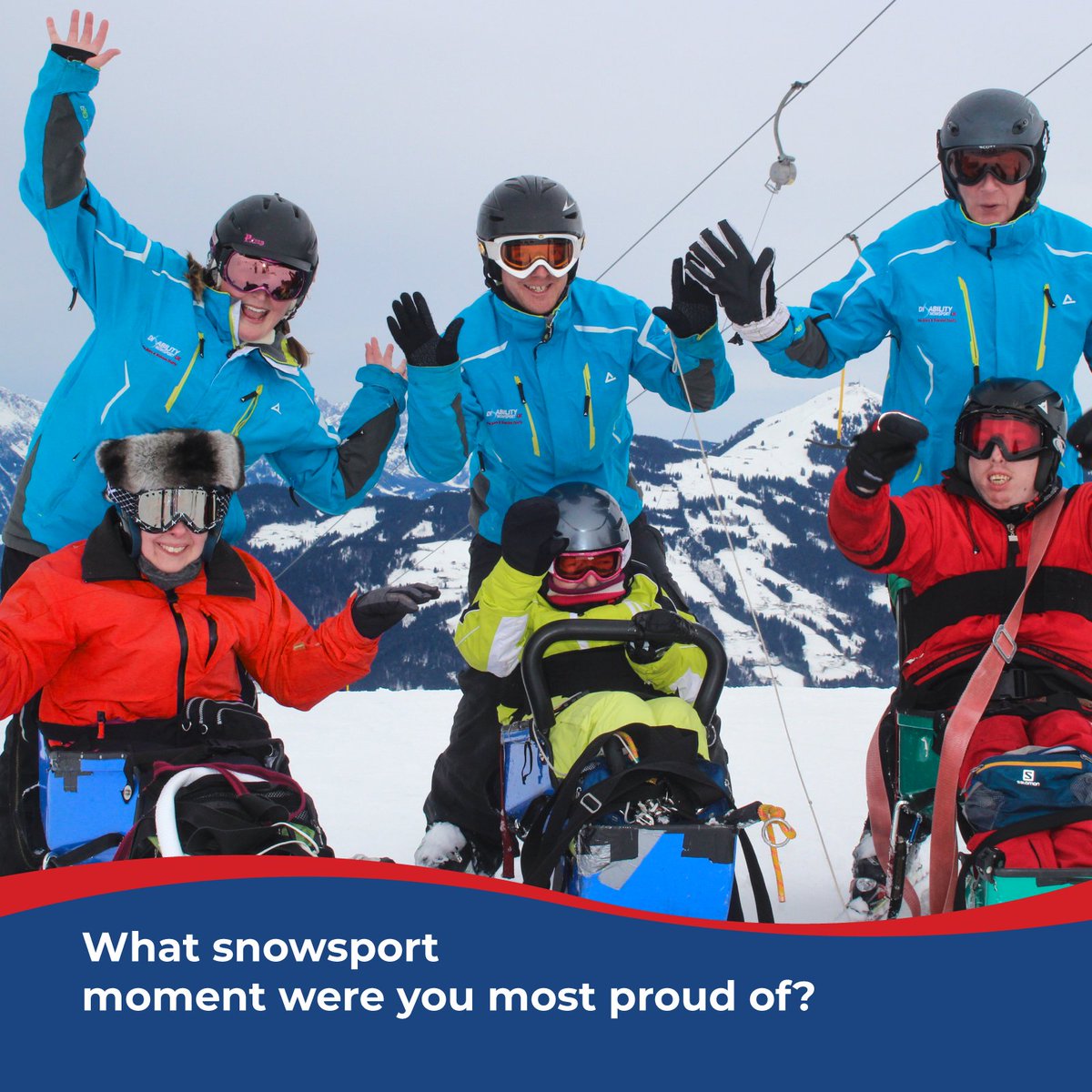 dsuksnowsport's tweet photo. What we achieve is awesome!
Boarders, skiers, instructors and volunteers, let’s celebrate all things adaptive snowsports. By sharing the milestones you have reached this winter.
#AdaptiveSnowsports #NoSnowNoProblem #Milestones https://t.co/nWRmIS1ivr