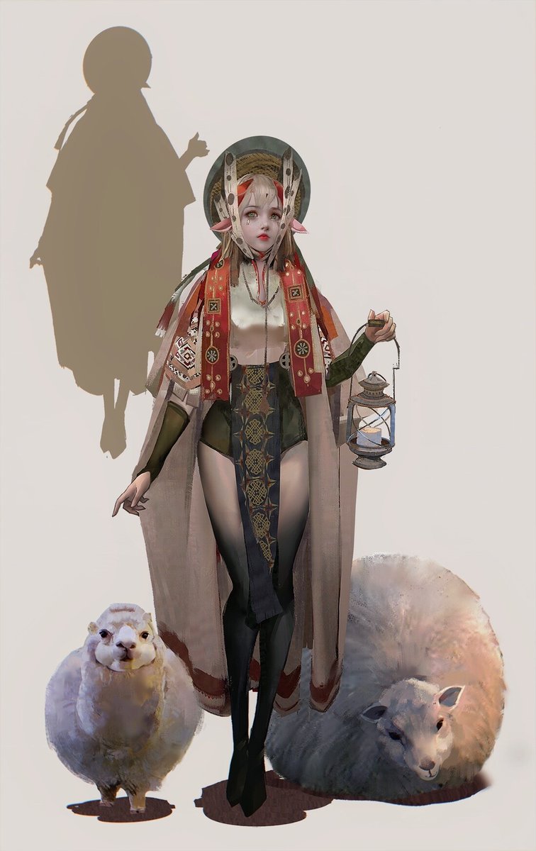 「The Art of Amber Ye  Gallery and details」|IAMAGのイラスト