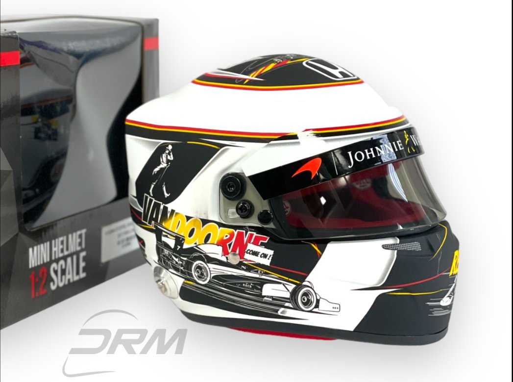 HCICTLewisCoyle's tweet photo. The forgotten McLaren driver, has driven alongside Fernando Alonso!

STOFFEL VANDOORNE 2017 MCLAREN SPA BELL 1:2 HELMET! Only £150!!!!!!!!
#F1 #FormulaOne #Formula1 #McLaren #mclarenF1 
#FIA #fernandoalonso #stoffelvandoorne https://t.co/A7DfW0PxUn