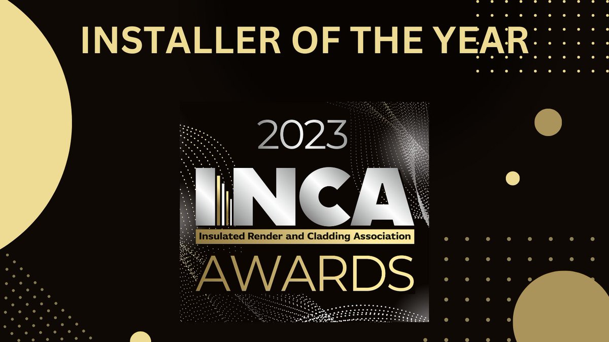 Calling all INCA Members, nominations are open for the coveted 2023 Installer of the Year.  Please place your vote(s).

For more details, please visit &gt; inca-ltd.org.uk/installer-of-t…

#incaawards #installers #quality #voting #nominate #externalwallinsulation #competition
