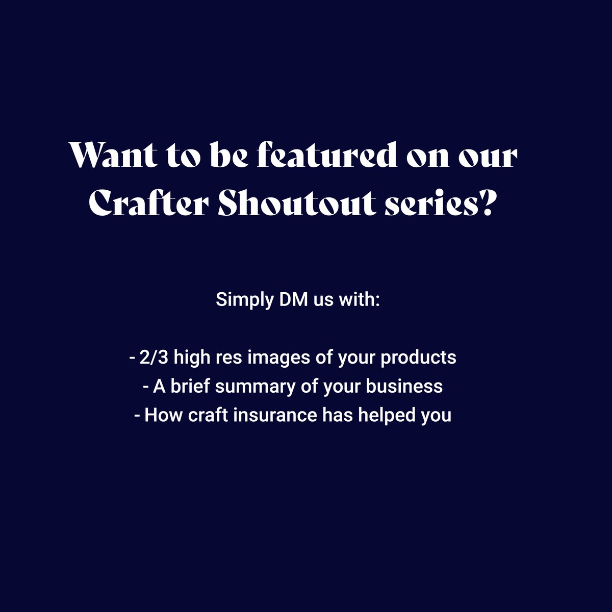 🌸SYSO STUDIO🌸

This weeks crafter shoutout goes to the lovely team at @Sysostudio who produce handmade candles and home decor items, that feature real preserved flowers. 

We love Emily's passion for her craft, and we couldn't be happier to provide insurance for her business!