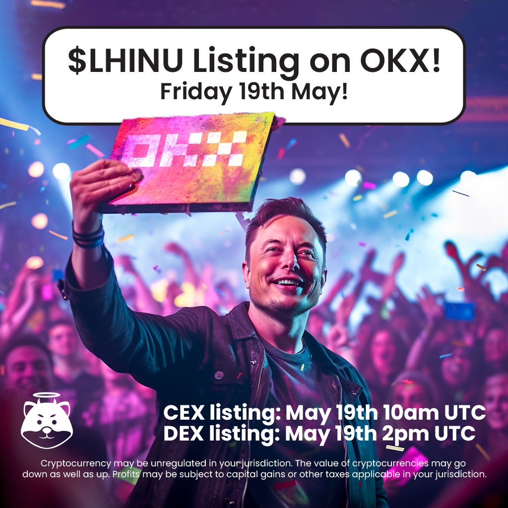 Alright, #LoveHateInu Gang!🎉🐶

Without further ado, drumroll please!🥁

This Friday, $LHINU is listing on <a href="/okx/">OKX</a>! 🚀💥

CEX Listing: Fri, 19th, 10 am UTC! 📈⌚
DEX Listing: Fri, 19th, 2 pm UTC! 🔄⌚

Who's ready? 🔥

#Listing #OKX #CryptoCommunity #AltCoins #MemeCoins