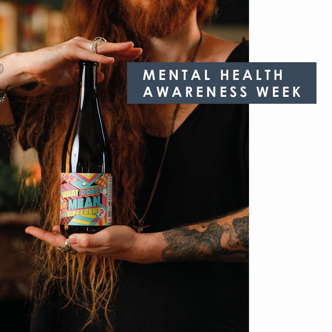 Mental health matters! WIMTBD is a cider made from 100% juice,  produced by Little Pomona in Herefordshire. Designed to   encourage discussion. Proceeds support 1:1 sessions with a trained hospitality therapist for hospitality staff. #SupportMentalHealth #BreakTheStigma