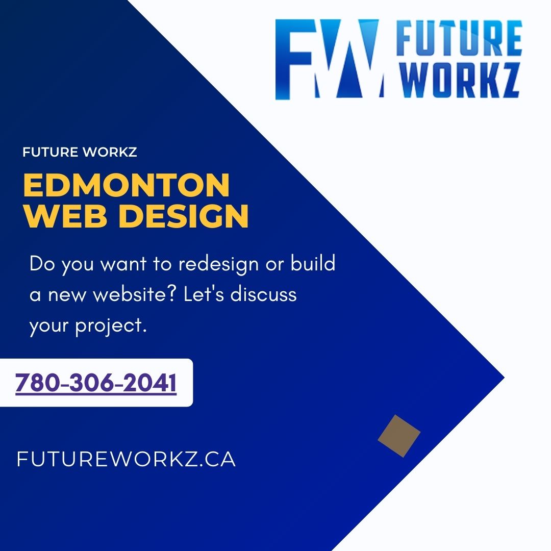 Future_Workz's tweet photo. If you are looking high-quality web design and WordPress website development company in Edmonton? Futureworkz is the best option to design a new website. #webdesign #WebsiteDevelopment #wordpresswebsite #development #edmonton https://t.co/YCDl3ICxoK https://t.co/qALohbGGDB