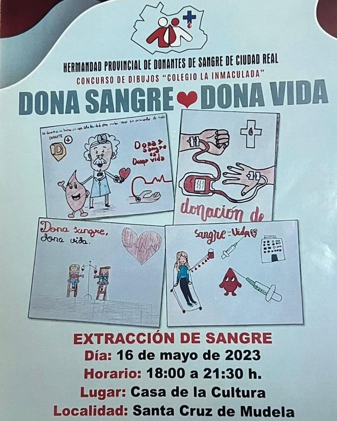 🩸 Donación de sangre hoy, 16 de mayo.

 👉 De 18:00 a 21:30 en la casa de la cultura.

#donasangre #donavida