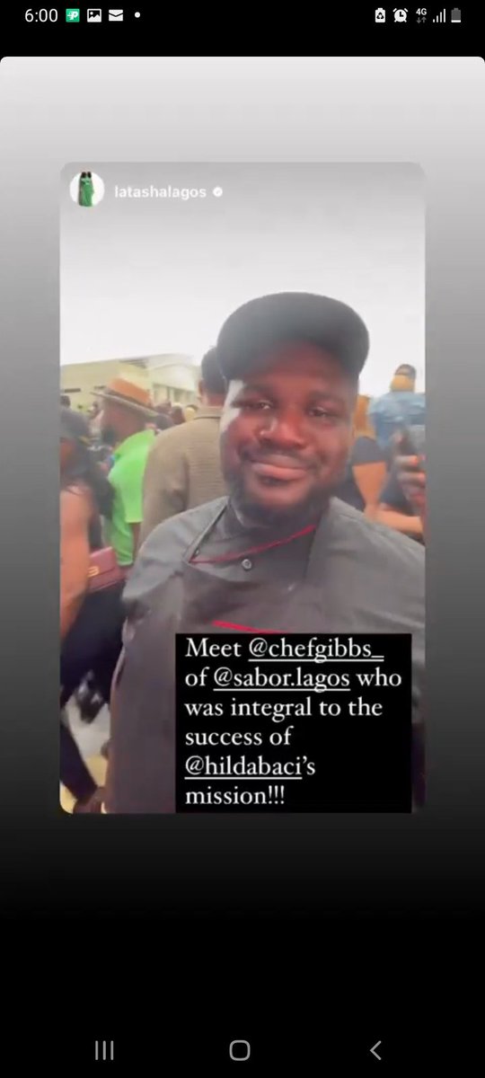 obijackson01's tweet photo. Chef GIBBS you deserve your flower 🌺  take it my friend #Hildabacicookathon #GuinnessWorldRecord https://t.co/zgDflEnszU