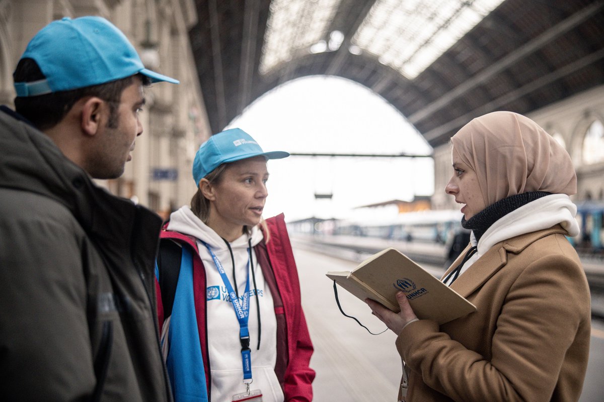 UNVEurasia's tweet photo. UNV has years of expertise working with the UNHCR-tailored category of Refugee UN Volunteers.
The meeting with #NMacedonia @UNHCR gave us great insight into UNHCR's current needs & showed how to best include national talent in their work. https://t.co/KpG2tsZvTG