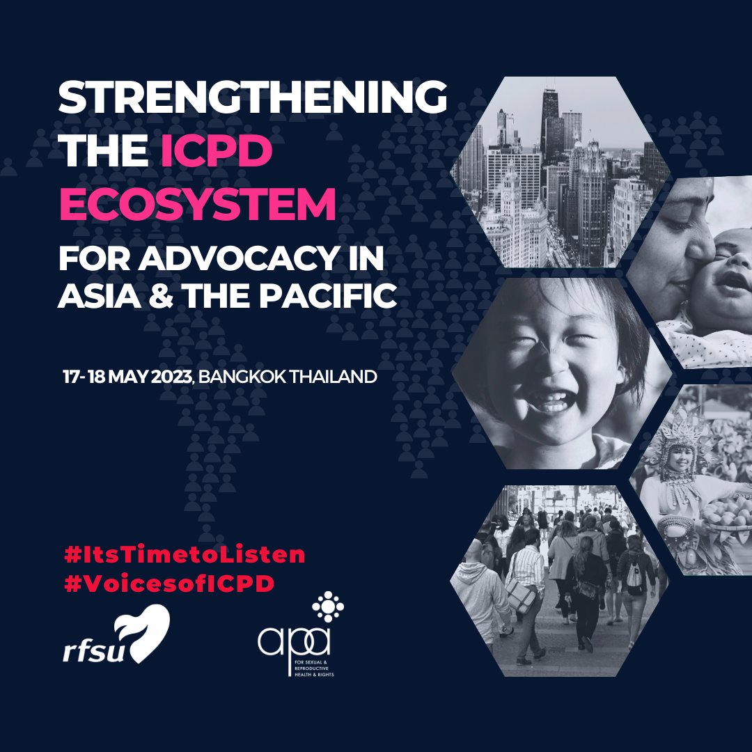 AsiaPacAlliance's tweet image. 😍We’re excited to invite partners from around the region to the upcoming strategic meeting on:
STRENGTHENING the ICPD ECOSYSTEM for ADVOCACY in the ASIA PACIFIC!
#VoicesofICPD #ItsTimetoListen