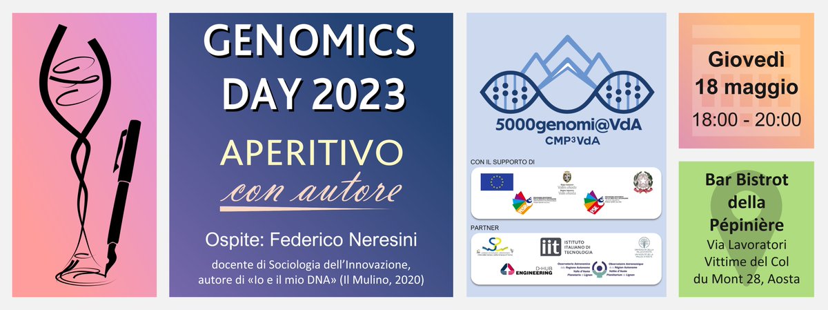 5000genomi's tweet photo. "L’avvento della #genomica non costituisce solo la base da cui abbiamo iniziato a intravedere una #medicinapersonalizzata, ma si salda anche a nuove modalità di sperimentare e percepire noi stessi."
👉Federico Neresini - Io e il mio #DNA, ed. Il Mulino 🧬⚕️📘
#DNAday23 #CMP3VdA https://t.co/QQ7DbtYCFC