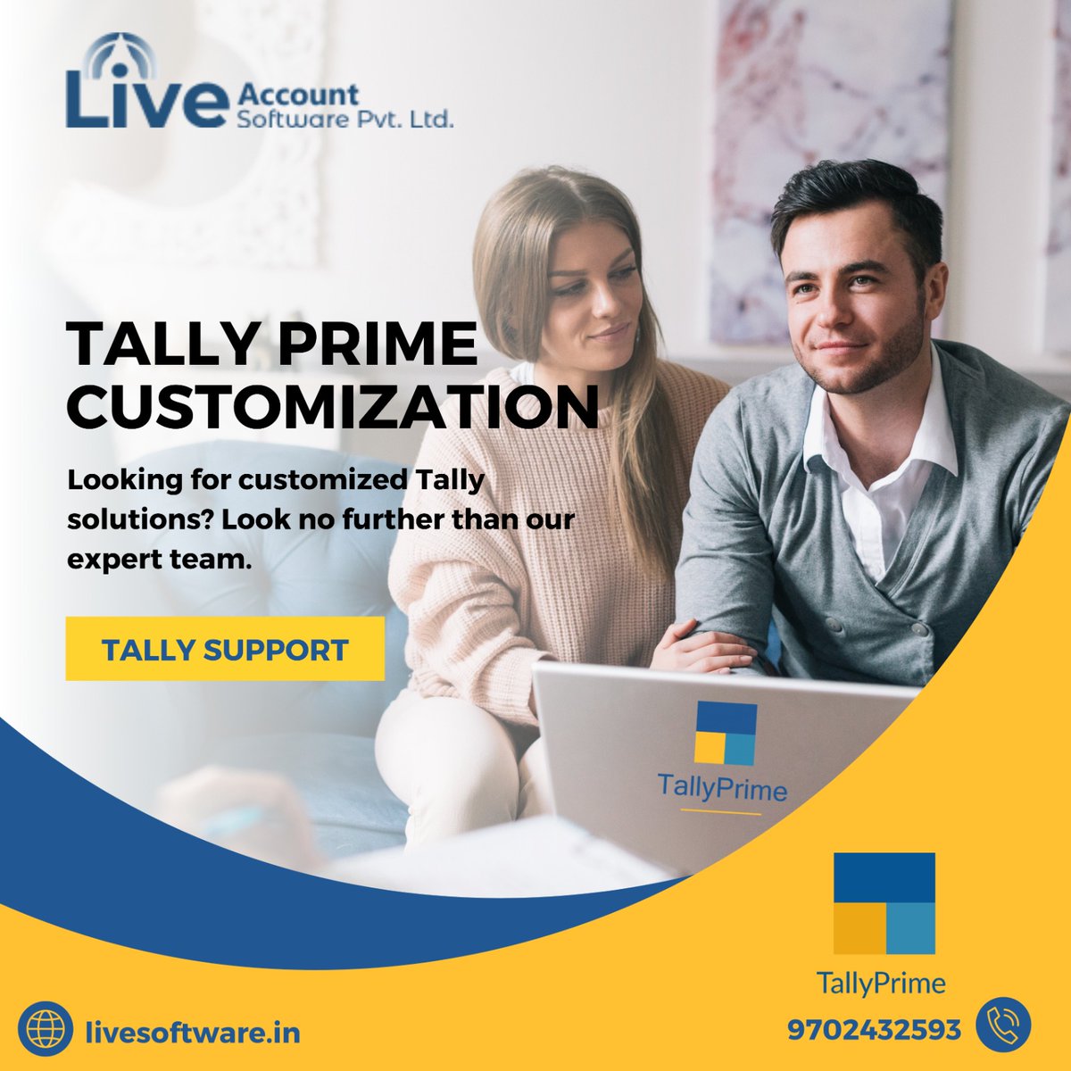 livesoftware108's tweet photo. Live Software Pvt Ltd offers Tally customization services in Mumbai.
Our experts provide customized solutions to optimize your business processes and improve efficiency. 
Contact us to learn more about our services.

#tallycourse #software #tallysupport #training #tallytdl https://t.co/D9b35coa8i